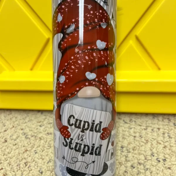 Gnome Cupid Tumbler