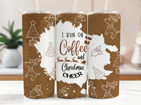 Coffee Christmas Cheer Tumbler