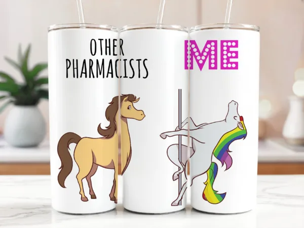 Pharmacist Unicorn Tumbler