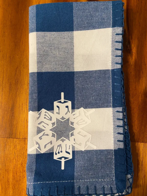 Hanukkah Napkin